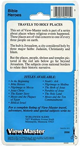 Библиски херои - ViewMaster 21 3D слики - нови