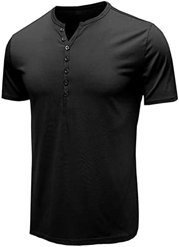 Машка обична памучна тенок памук се вклопува во основна маичка за вратот на вратот летен моден спорт краток ракав