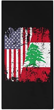 Гроздобер Либан САД знамето за мијалник 28,7 x13.8 крпи за лице Суперфинирани влакна Високо апсорбирани крпи крпи