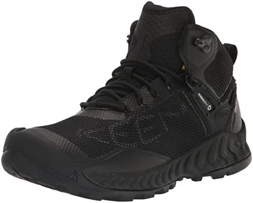 Заинтересирани машки NXIS EVO водоотпорни чизми за пешачење, тројно црно, 13