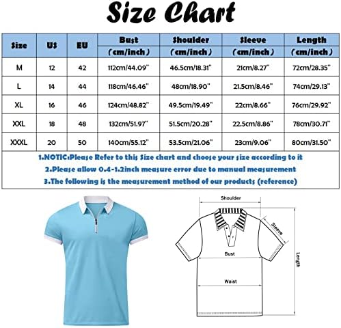 XXBR 2022 Нови кошули за мажи, патент вратот Поло кошула Краток ракав, врвови за голф, врвови во боја, крпеница, спортски тениски тени,