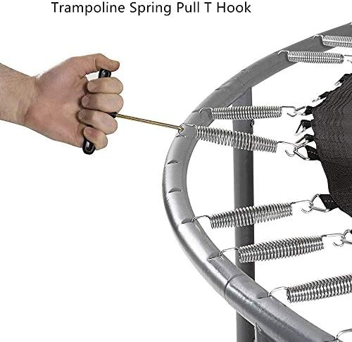 YHJIC Trampoline Spring Spring Allop Chit Destuct Desturs Putker за пролетна инсталација Расклопување на 12 пакувања