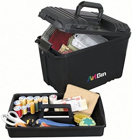 ArtBin 6917AB Sidekick XL Торбичка За Носење, Преносни Уметност &засилувач; Занает Организатор Со Рачка, [1] Пластична Кутија За Складирање,