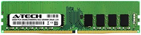 A-Tech 16gb Меморија RAM МЕМОРИЈА За Dell PowerEdge T330-DDR4 2400MHz PC4 - 19200 ECC Unbuffered UDIMM 2rx8 1.2 V-Модул За Надградба