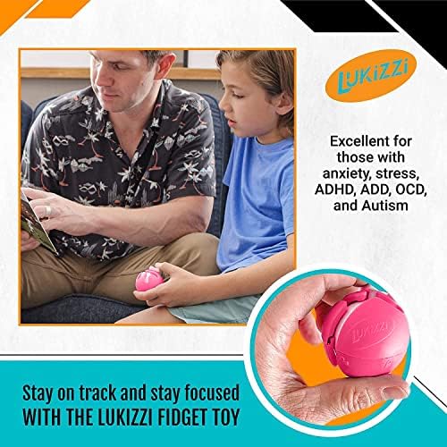 Лукизи лавиринтска топче со собирање обвивка - Покривање на играчки за деца и возрасни - Шарена надворешна обвивка за сензорна играчка - Школка