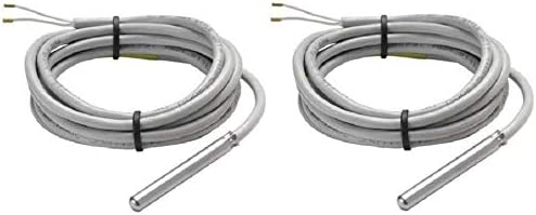 Nsонсон контролира A99BB-200C PTC Silicon сензор со ПВЦ кабел, -40 до 212 степени F температурен опсег, должина на кабелот 6-1/2 '