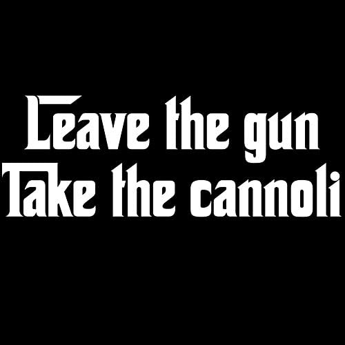 Смешно оставете го пиштолот, земете ја пародијата Каноли пародија 6 винил налепница за налепници