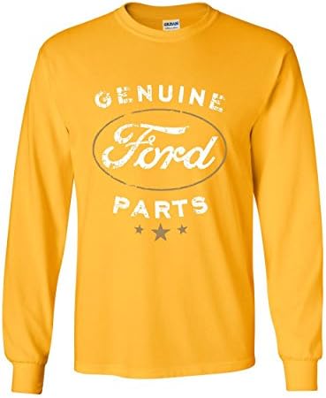 Оригинални делови на Форд Делови со долги ракави маица потресена лого за лого на Форд