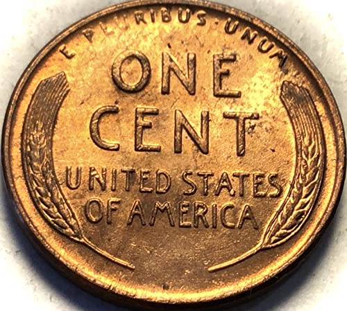 1953 г Линколн пченица цент денар брилијантен нециркулиран