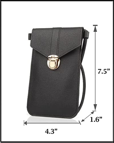 Мали Crosbody Торба За Мобилен Телефон За Жени, Девојки &засилувач;Тинејџери.Допир Екран светлина &засилувач; Погоден Многу