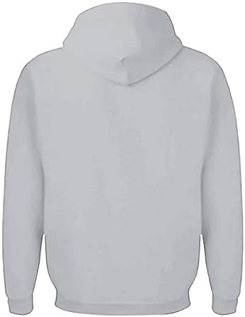 Maseенски моден обичен забавен печатен џемпер со качулка лабава спортски врвови на пулвер шерпа пуловер дуксер за дуксери