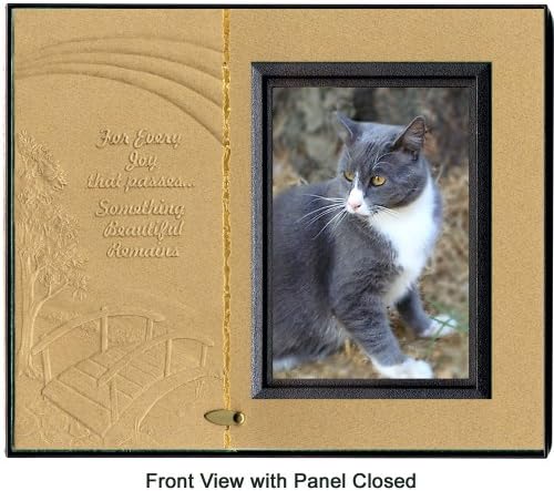 Подарок За Сеќавање На Љубителите на мачки, Четири Стапки На Небото, Меморијална Рамка За Слика За Загуба На Миленичиња И Пакет