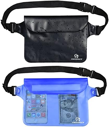 Фрегрејс Водоотпорни Торбички Со Ремен За Половината / Торбичка Пакет Пакет-Чувајте Го Вашиот Телефон &засилувач; Скапоцености Суви И Безбедни-Водоотпорни Суви Ке?
