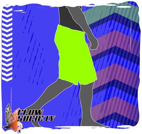 Shower Society Retro Star Boys Lacrosse Shorts | Момци лабави шорцеви | Лакрос шорцеви за момчиња | Детски атлетски шорцеви