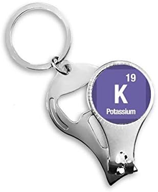 K калиум хемиски елемент хемиски нокти прстен прстен клуч за шишиња со шишиња со шише