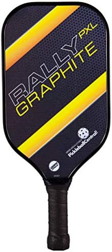 Rally PXL Graphite Pickleball лопатка | Полимерско композитно јадро на саќе, графитно јаглеродно лице | Лесна | Одобрена УСАПА