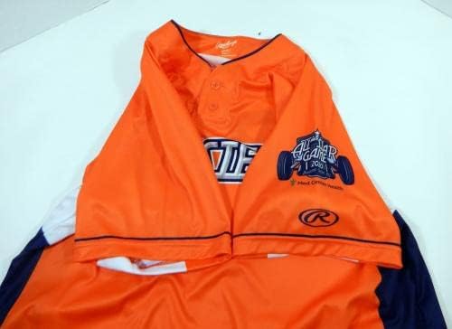 2020 година Среден Запад лига Ол Starвезда игра Источна екипа 29 игра издадена портокалова дрес 74 - Игра користена МЛБ дресови