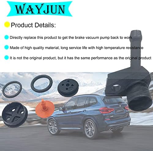 WayJun 11667640279 Комплет за поправка на вакуумска пумпа за сопирачките за BMW F20 F30 F10 X1 X1 X3 Z4 125I 320i 328I 520i 528i N20