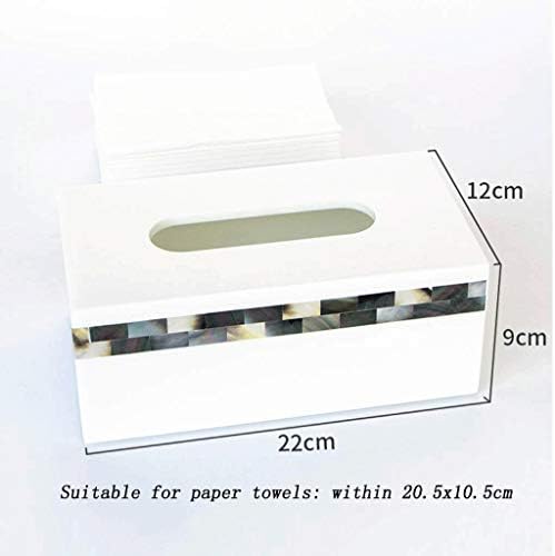Кутија За ткиво Модерен Квадратен Пластичен Хартиен Држач За Капак За Ткиво На Лицето За Суета Во Бања, Комоди За Спални Соби, Ноќни