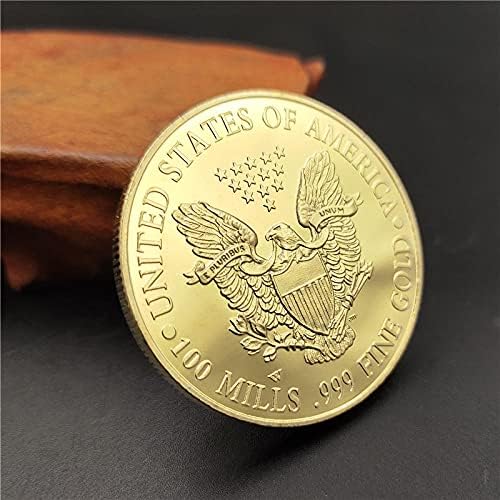 2021 Комеморативна Монета Американска Слобода Женски Орел Медал За Странски Монети Криптовалути Реплики Аматерски Колекционерски