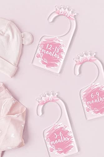 Еденразделувачи на Плакари За Бебиња закачалки сепаратори-Комплет од 7 разделувачи На Облека за Бебиња За Плакар Од Новороденче
