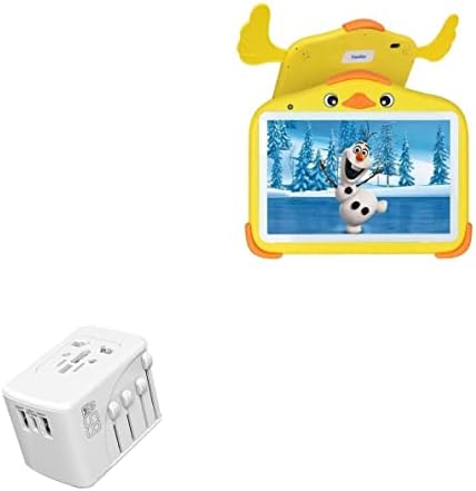Полнач За боксови Компатибилен Со Android Yosatoo 11 Детски Таблет Y10-Меѓународен Pd Wallиден Полнач, 3 USB Меѓународен Адаптер за Полнење