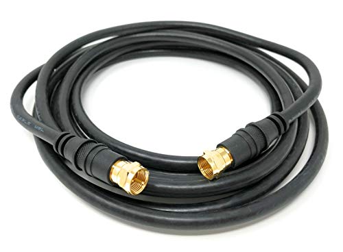RITEAV 100 стапки RG6 Coax Satellite/CATV кабел - завртка на кабел за конектор F -тип