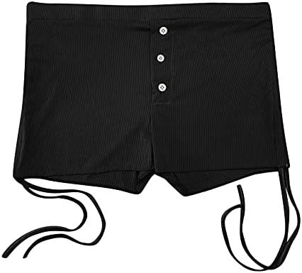 Шорцеви за обука на миашуи жени модни обични печатени летни влезови секси шорцеви женски странични панталони панталони