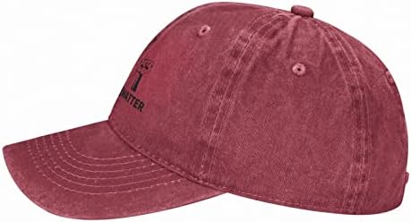Црни животи материи за возрасни бејзбол капа на бејзбол капа за бејзбол, прилагодлива каубојска капа