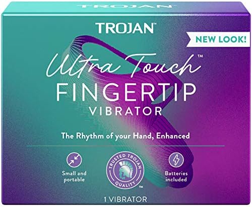 Тројански вибрации кои вибрираат личен масажер за прсти