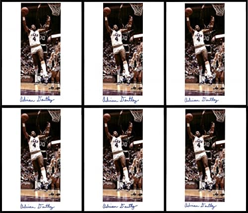 Адријан Дантли автограмираше 8.5x11 Фото 12 брои многу Јута џез СКУ 194019 - Автограмирани НБА фотографии