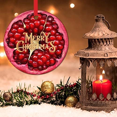 Овошје калинка Божиќни украси од дрво весели Божиќни овошје Божиќни украси од дрво калинка на керамички украси за Божиќни украси