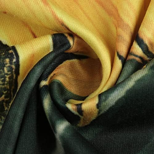 Womenените обични лабави лабави кратки ракави маички летни вратоврска боја виножито градиент на врвови против вратот гроздобер печатење