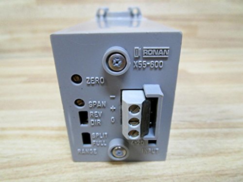 Ronan Engineering CO X55-600-GP-1-SM 3-15 PSIG, 36VDC, струја до притисок, прекинат од производителот, Трансдуцер