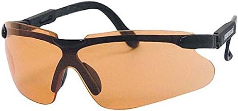 Ironелезна облека Себаго 3100 серија најлонски заштитни безбедносни очила, сиви леќи против магла, црна рамка
