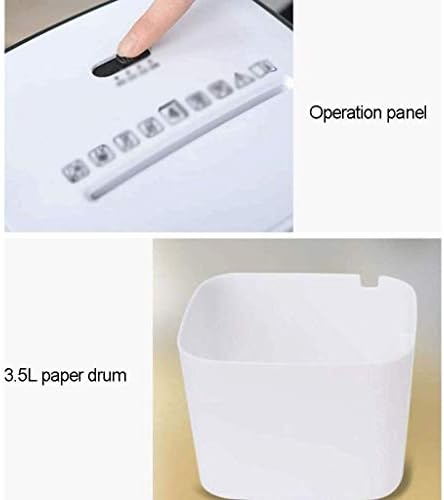 Стекнете крос-исечена хартија од хартија, 4 лим капацитет, 2 минути континуирана должност, ексклузивна хибридна технологија