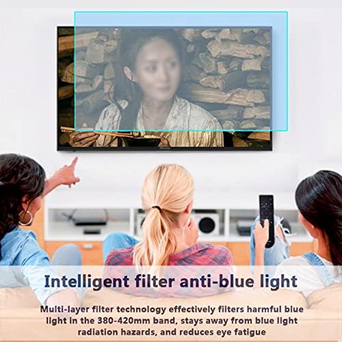 Заштитник на ТВ-екранот на Келунис Мат, Анти-сина светлина ултра-чист филтер за филтрирање, анти-гребнатини за заштита на очите