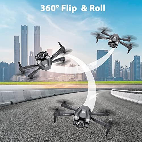 Уикозок дрон со камера за возрасни, 1080p HD мини FPV беспилотни летала за деца почетници, преклопни RC Quadcopter играчки