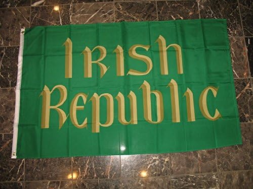 3х5 Ирска Ирска Република Знаме 3'х5 ' Банер Месинг Громети