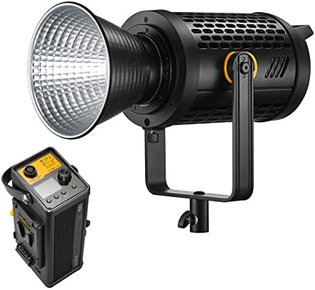 Godox UL150ii Silent Studio LED 160W Фотографија Пополнете светлина 5600K 12FX ефекти на осветлување CRI96+ TLCI97+ Мобилна апликација/