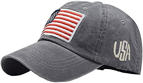 Прилагодлив Бејзбол Капа Американско Знаме Шапка На Отворено Спортско Капаче Врвно Капаче Памук