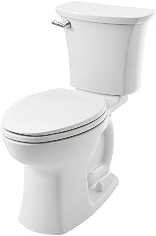 Американски стандард 204AB104.020 Едгемере десно висина издолжена 10-инчен груб тоалет, бел