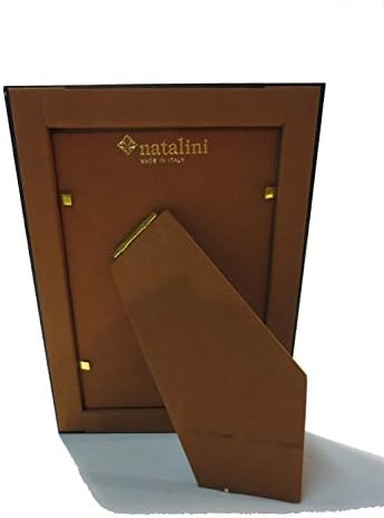 Наталини 5 x 7 Златна конфети Дрвена рамка направена во Италија
