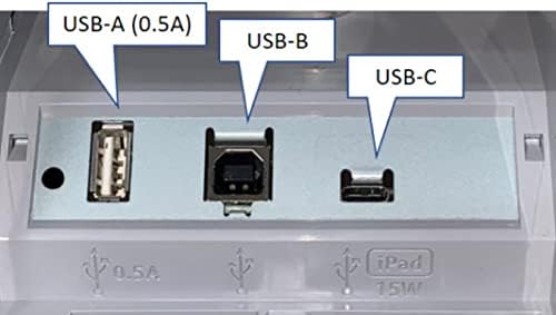 Star Micronics MPOP Интегриран USB -C Молња за прием на молња и фиока за готовина со штанд со таблети - Бела