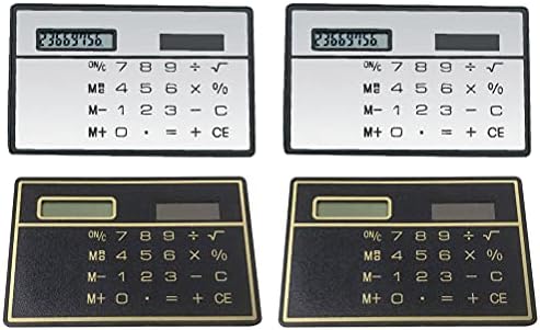 Научен калкулатор 4PCS Калкулатор за калкулатор за соларни напојувачи на џеб Калкулатор за практични калкулатори на алатки