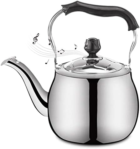 Zhuhw Whistle чајник од не'рѓосувачки челик чајник чајник од чајник со рачка кујна алати