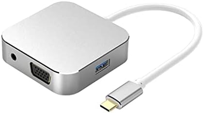 TWDYC USB Тип-C До HDMI-Компатибилен VGA Аудио USB3. 0 Адаптер Докинг Станица За Macbook ТИП C USB 3.0 ЦЕНТАР