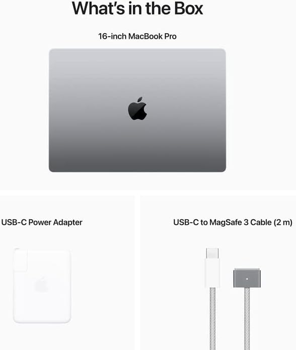 Apple 16-Во MacBook Pro: M2 Pro 12-Основен ПРОЦЕСОР 19-основен ГРАФИЧКИ ПРОЦЕСОР 32GB 4TB Простор Греј-Z1740017R