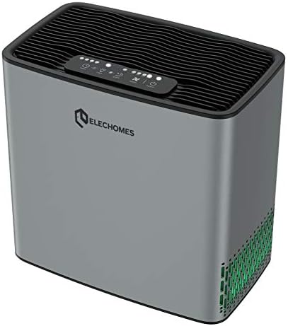 Elechomes P1801 Hepa Прочистувач НА Воздух со Филтрација во 4 Фази, Автоматски Режим, Сензор За Квалитет На Воздухот, Отстранува 99,97%