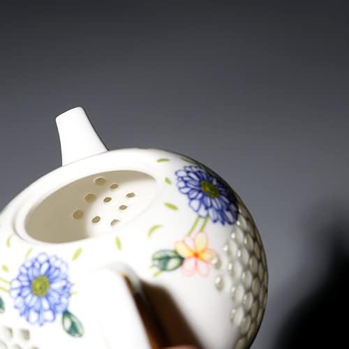 Пејнан Кинески ingингдезен керамички кунг фу чај сет креативност чајник чај церемонија декорација
